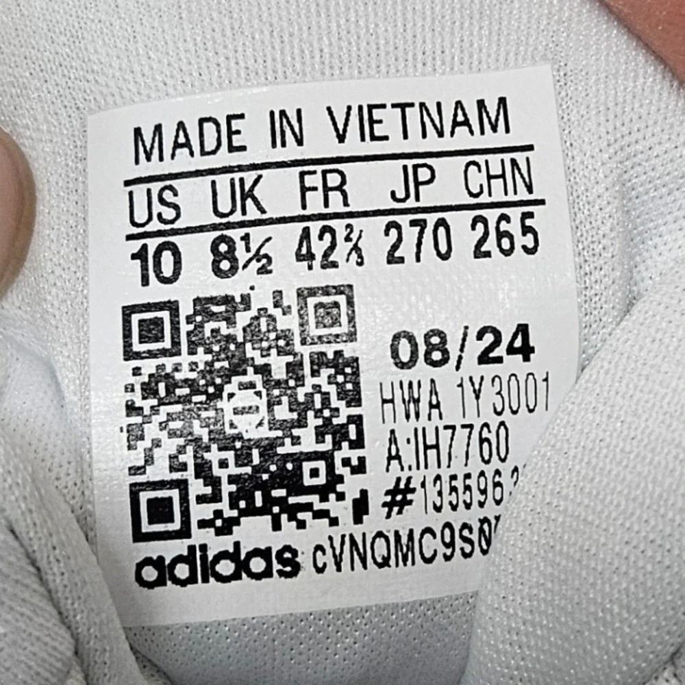 Adidas Women's RunFalcon 5 Running Shoes IH7760 Cloud White‎ Sz 10